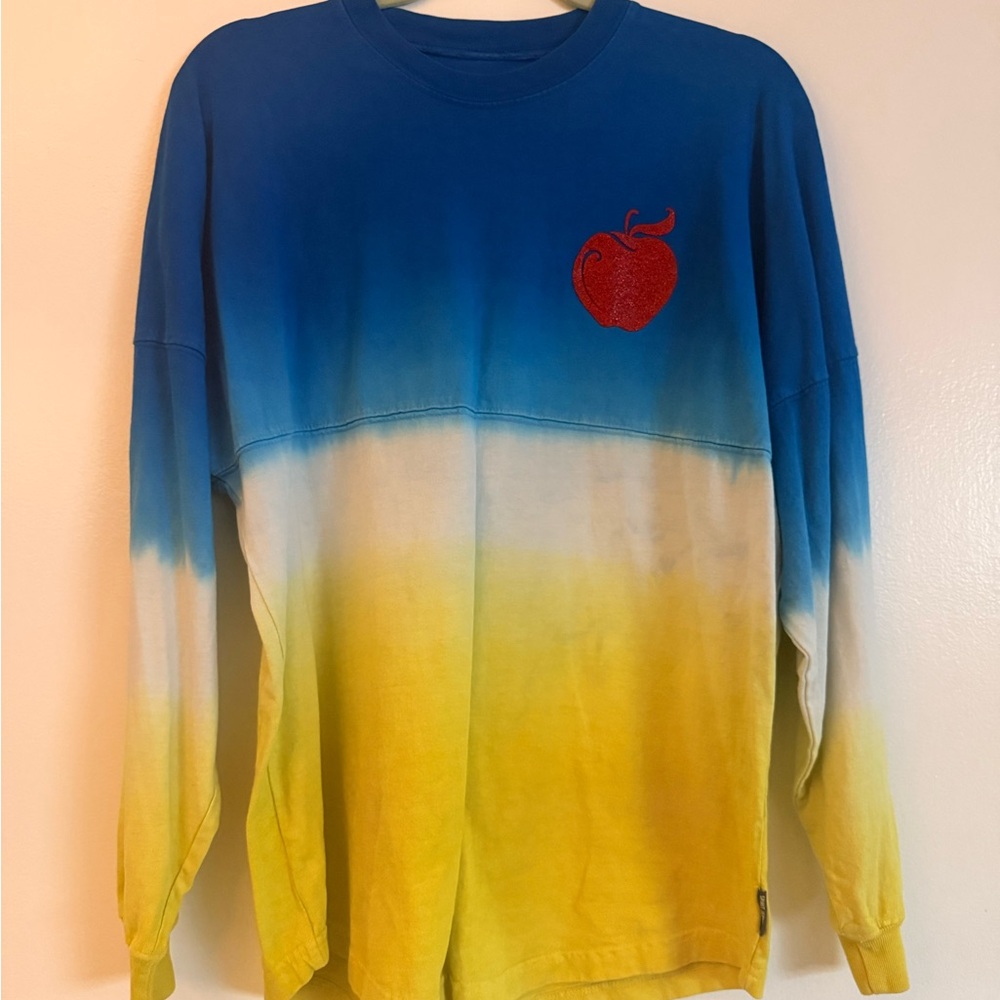 Disney Blue and Yellow Ombre Jersey Top